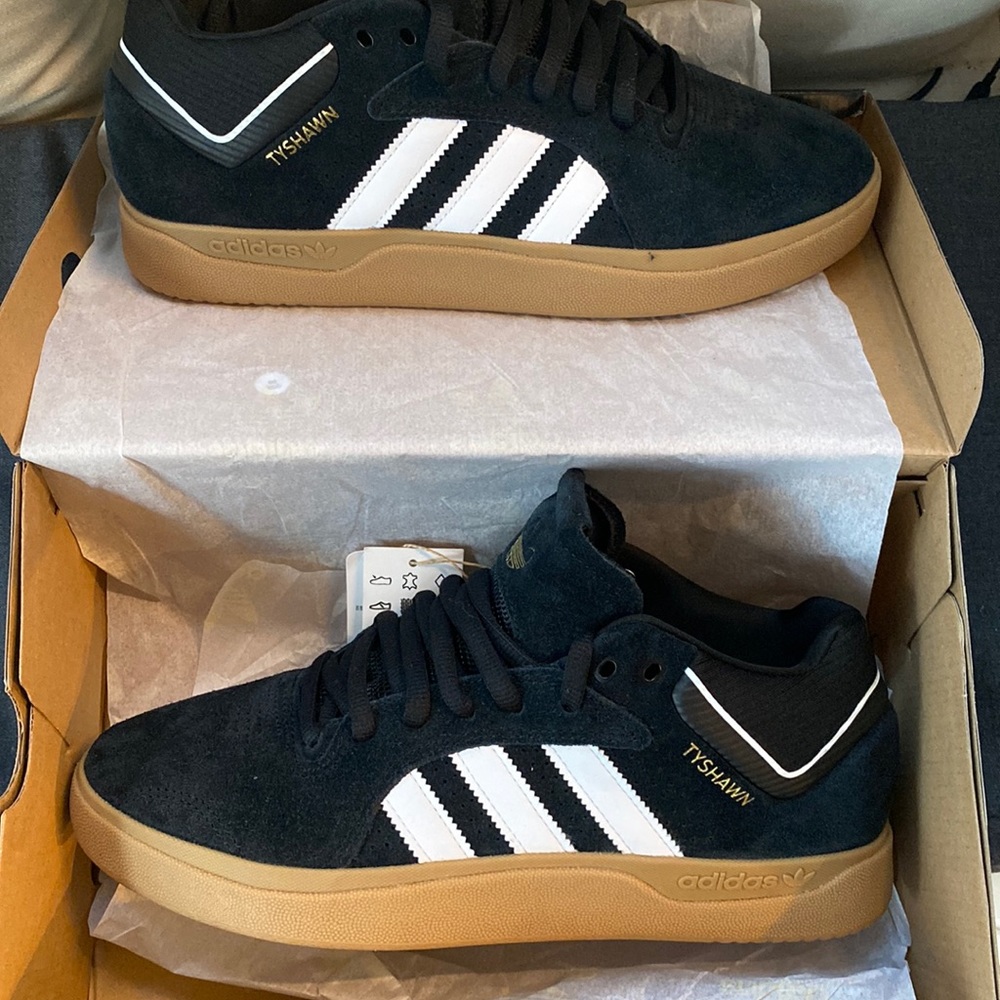 NWT Adidas Tyshawn skateboarding sneaker. Originally $90